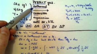 Midterm Rev Q3 reversible isothermal expansion perfect