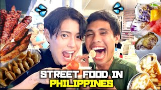 Japanese at Bisaya try to eat Street food in the Philippines! (FUMIYAM VLOG)