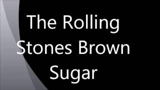 Video thumbnail of "Vocals - The Rolling Stones : Brown Sugar"