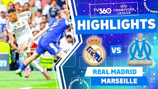 REAL MADRID VS MARSEILLE HIGHLIGHTS \& ALL GOALS 2025 | UEFA CHAMPIONS LEAGUE 25\/26 | UCL 25\/26