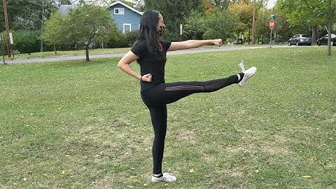 Front Stretch Kick and Snap Kick - Wushu Tutorial 3