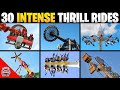 Top 30 most intense thrill rides on earth  insane