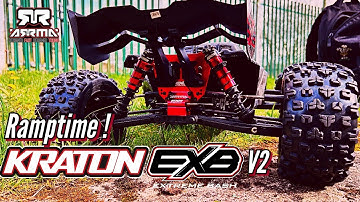 Arrma Kraton 6s EXB v2 RTR - Ramp Test - Let