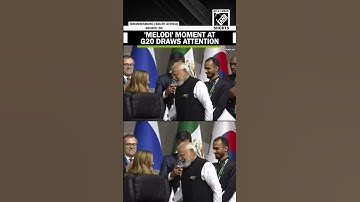 PM Modi-Italian PM Meloni’s ‘candid’ conversation at G20 draws attention