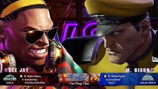 Street Fighter 6 - Richter Masters (Dee Jay) vs MrStreetFighter (M. Bison)