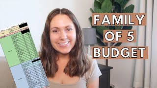 Family of 5 Budget | July 2025 Budget With Me