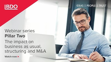 Pillar Two: The Global Minimum Tax | Webinar series