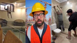 Funny Construction Fails Compilation Ep2  Adam Rose Reaction 