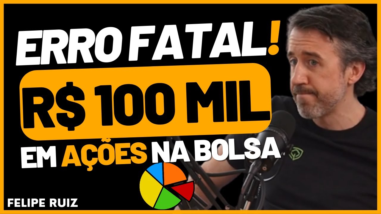 NÃO COMETA ESSE ERRO DIVERSIFICANDO 100 MIL REAIS NA BOLSA DE VALORES ...
