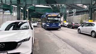 MTA NYCT #4833 on the Q56 to Jamaica & #9529 on the B83 to Spring Creek at Broadway Junction