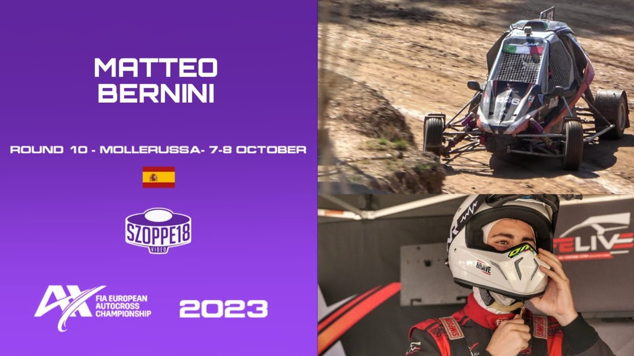 Matteo Bernini MOLLERUSSA, SPAIN 2023 FIA CROSSCAR ACADEMY TROPHY