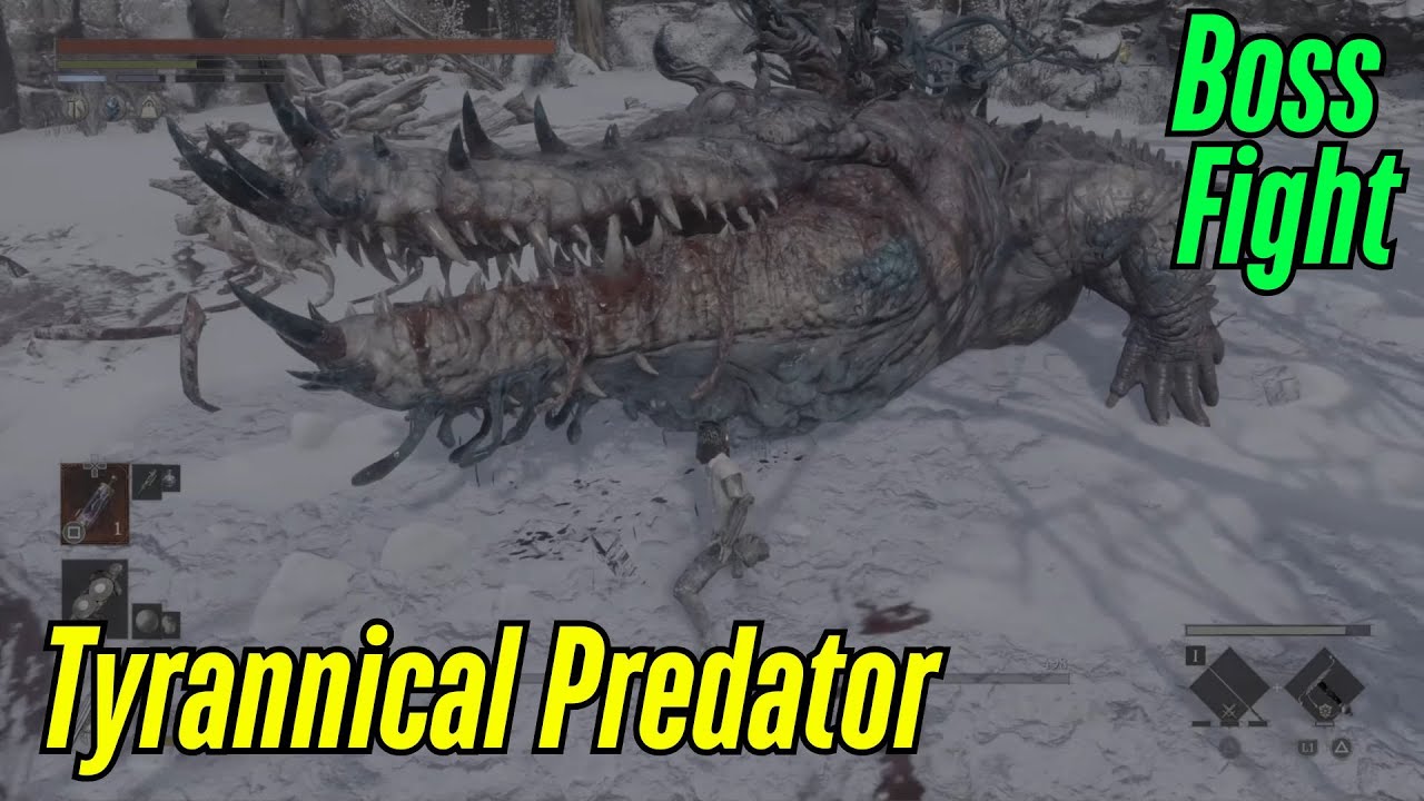 Lies of P: Overture DLC - TYRANNICAL PREDATOR Boss Fight (ALLIGATOR ...