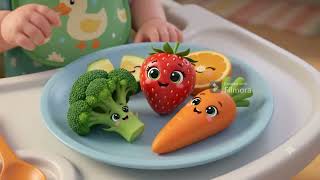 Munch Munch, Eat Your Lunch! 🥕 Cute Baby & Puppy Nursery Rhyme screenshot 2