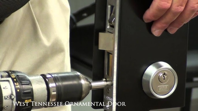 How to Install Schlage L9050 Mortise Lock 