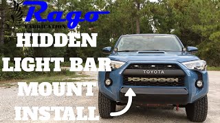 2014-2018 Toyota 4Runner Brackets Mount Hidden Bumper for 32" Light Bar 2014-2018 Toyota 4Runner Brackets Mount Hidden Bumper for 32" Light Bar