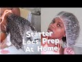 How To: Prep Hair for Starter Locs w/ Kakebi SuperFood