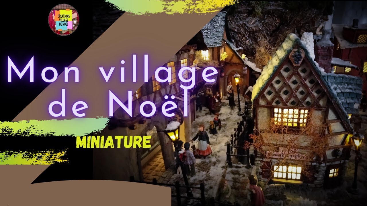 Village de noel miniature et autres