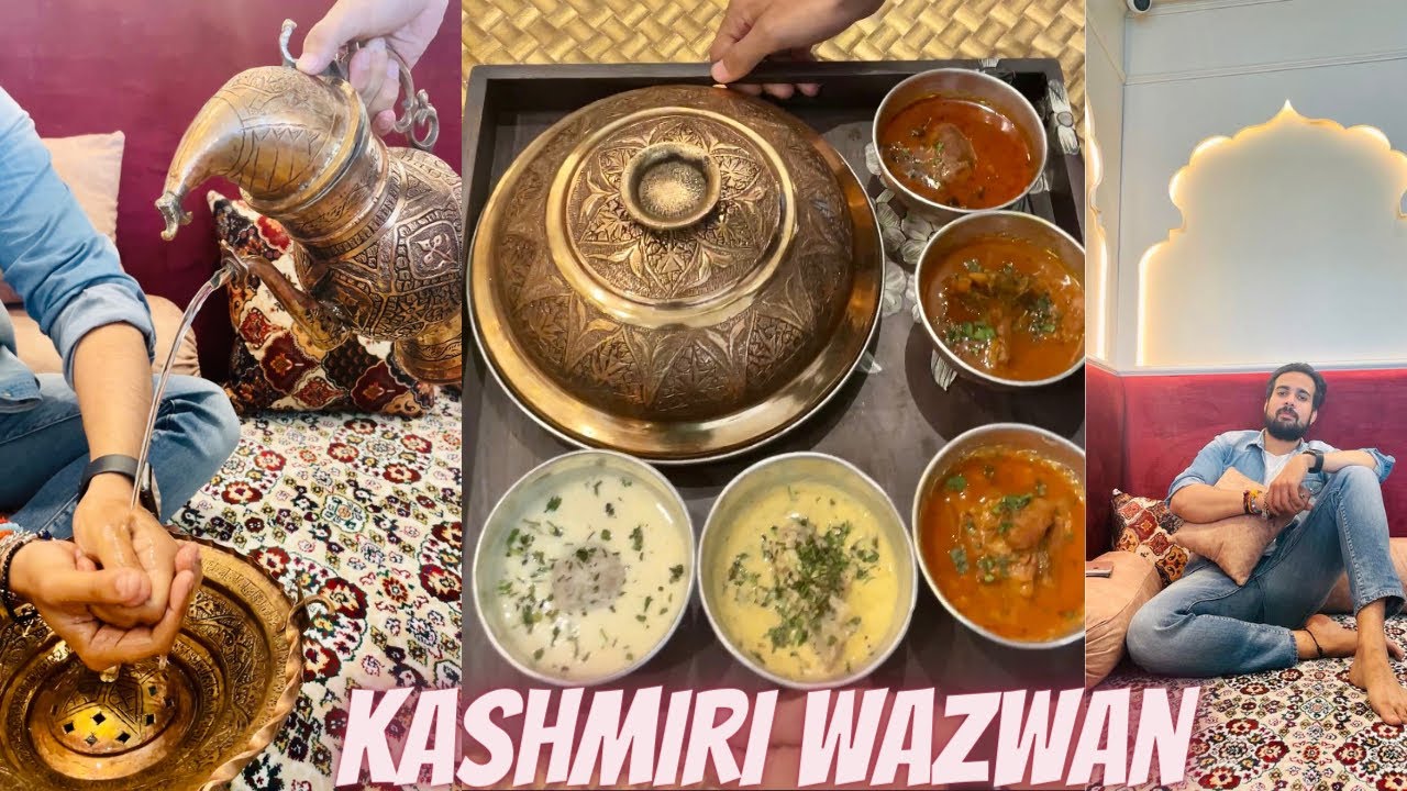 Authentic Kashmiri Wazwan in Jammu 🤩🤩 कश्मीरी का मज़ा अब जम्मू में ब 😍😍