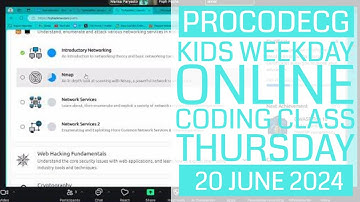 ProCodeCG Kids Weekday Coding Class - Thursday - 20 June 2024