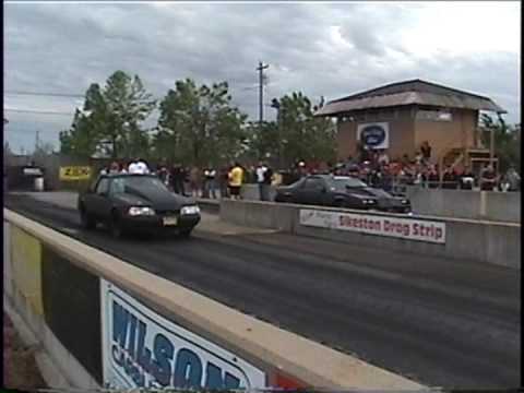 Bruce Shoemaker Drag Radial Qualifing Round 1Sikes...