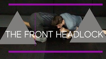 Move like a wrestler from the front headlock