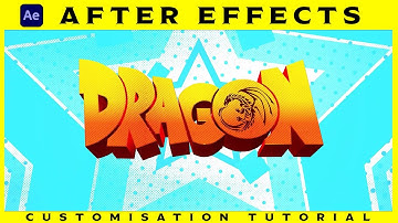Dragon Title - Customization Tutorial | After Effects | KEVIN Phase 3