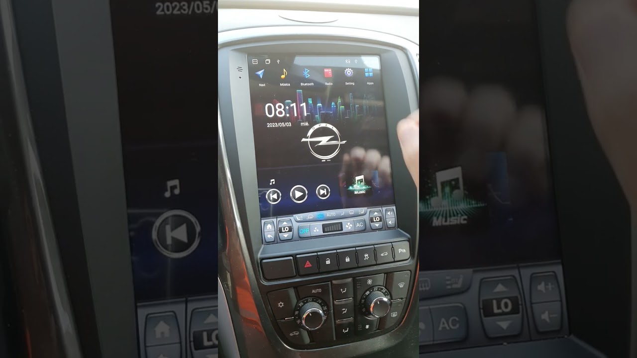 Trucos y aplicaciones Pantalla Prelingcar tipo Tesla Opel Astra J
