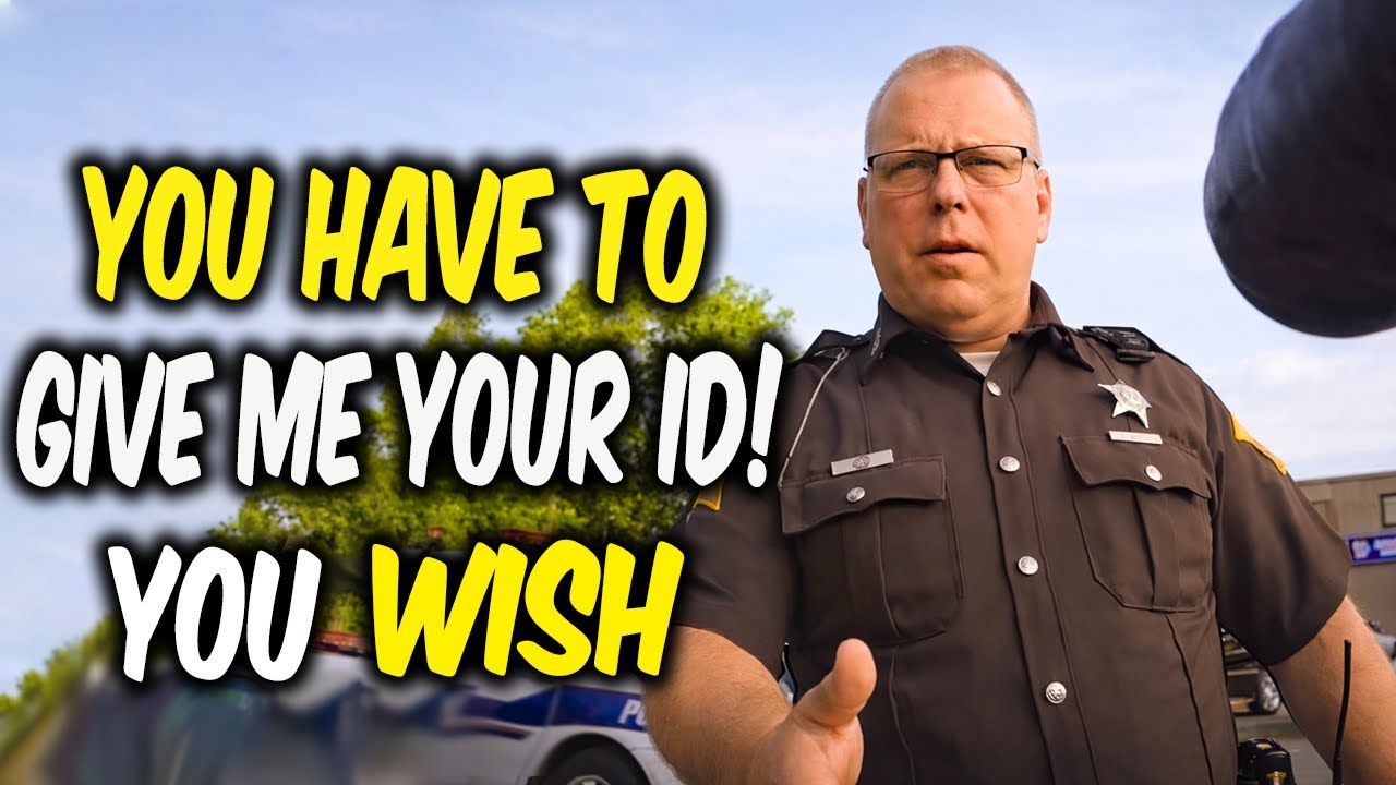 Cop Tries to Force ID… Gets OWNED and Takes a Walk Instead! | ID ...