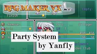 RPG Maker VX Ace Party System