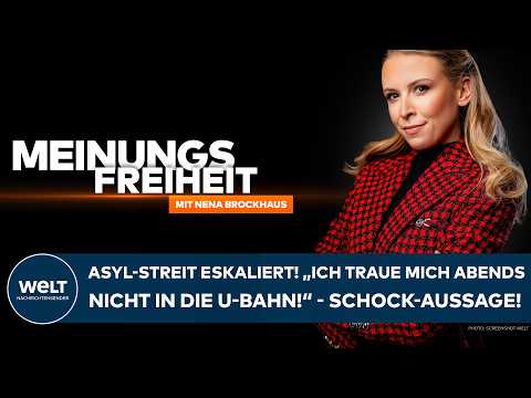 ASYLUM DEBATE: "I'm afraid to take the subway at night" - Billions for migration! FREEDOM OF SPEECH