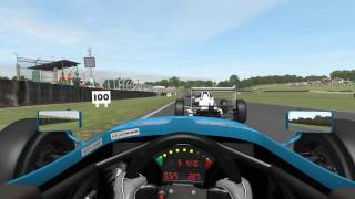 rFactor 2 \ USF2000 \ Oulton Park \ EDTracker Pro Test