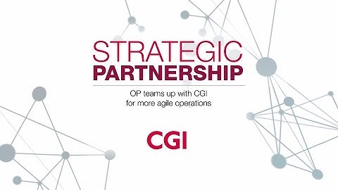 OP teams up with CGI for more agile operations