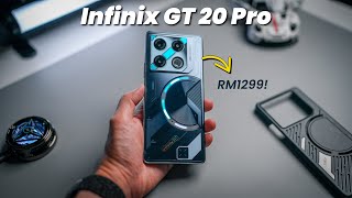 Infinix GT 20 Pro: Affordable Price, Impressive Specs! 144Hz OLED, D8200U, Bypass Charging, etc.