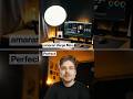 My secret to lighting my desk setup without the bulk #lighting #setup #desksetup