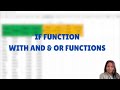 Excel IF Formula with AND Function: Step-by-Step Guide, OR Function #excel #dataanalysis