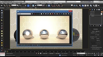 3ds Max Vray Realistic Steel .Chrome Polish. Chrome Satin Material apply.