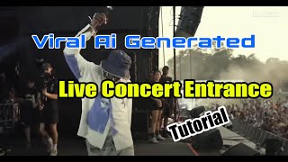 How to Create Viral Viggle Ai Generated Live Concert Entrance Dance