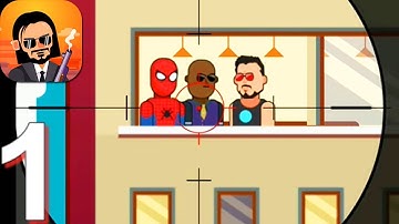 Sniper Captain - Gameplay Walkthrough Part 1 Levels 1-30 (Android Gameplay)