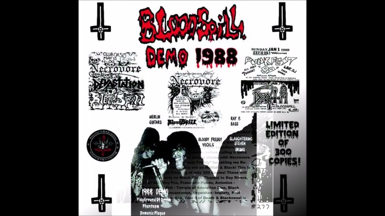 Bloodspill - Demo 88 (Vinyl Rip.)