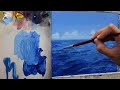 Painting a seascape