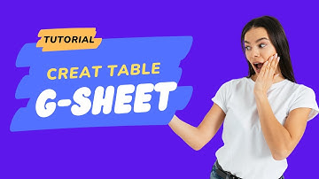Build Awesome Table in Google Sheet