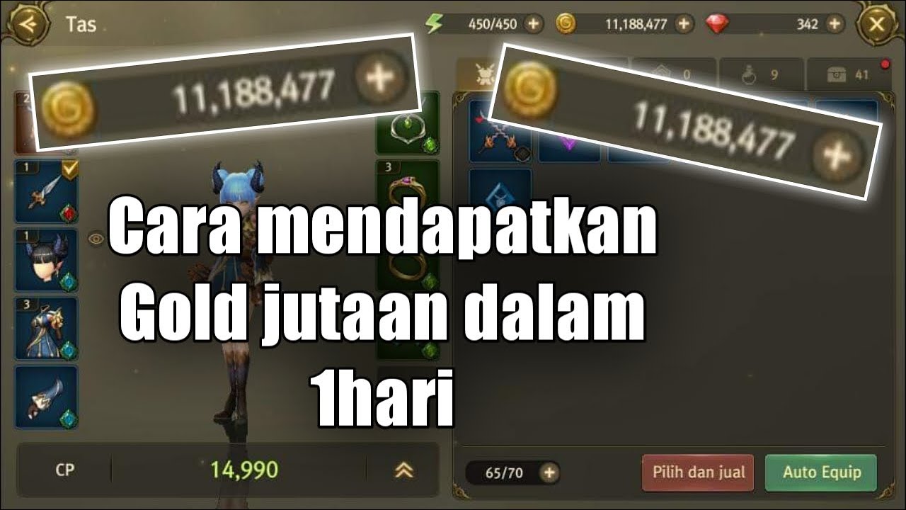 Cara mendapatkan gold dengan mudah dan banyak dalam sehari - World of