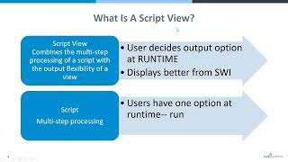 Sequel Data Access | What's the Difference Between Scripts & Script Views?