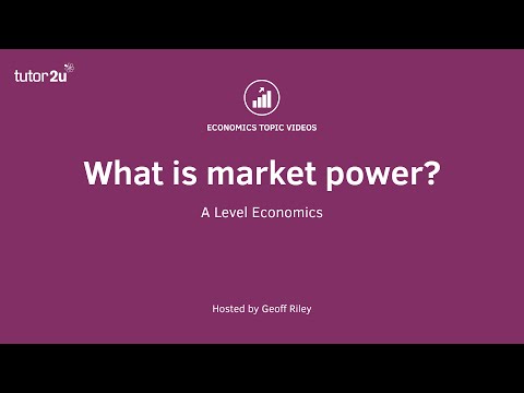 Video: Má oligopol tržní sílu?