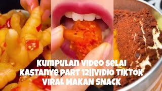 Kumpulan video selai kastanye part 12 ||VIDIO TIKTOK VIRAL MAKAN SNACK