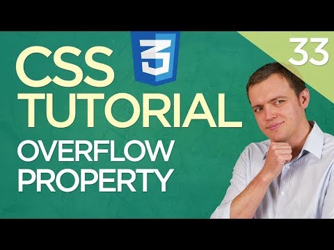 CSS3 Tutorial for Beginners: 33 How To Use Overflow Property