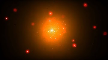 50 Galaxy Cluster Simulation (beta = 75)--Run A