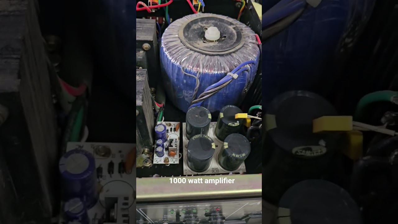 A plus  1000 watt amplifier