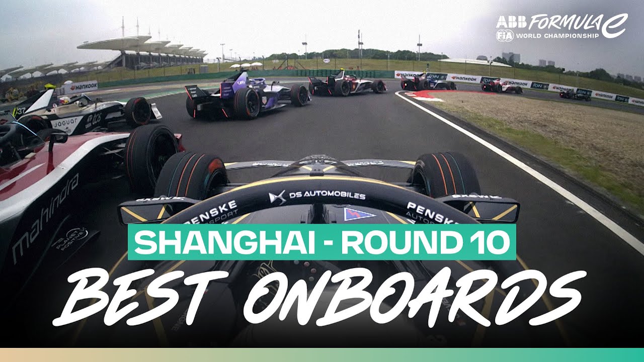 The Best Action from our Onboards 👀 | 2025 Hankook Shanghai E-Prix Round 10