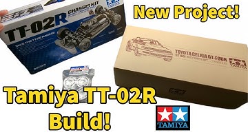 Tamiya TT-02R Toyota Celica GT-Four - Project Intro and Body Set Unboxing